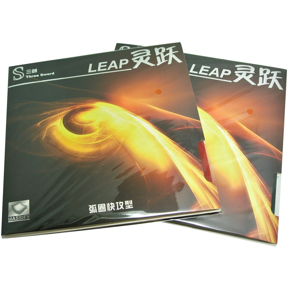 ITTF Approved Three Sword Leap Similar to Hurricane 3 Table Tennis Rubber/ Ping Pong Rubber Free shipping
ITTF Approved Three Sword Leap Similar to Hurricane 3 Table Tennis Rubber/ Ping Pong Rubber Free shipping