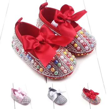 2020 Fashion Bow-knot Newborn Girls Princess Baby Shoes Crystal Bling Baby Moccasins First Walkers Infant Dress Shoes Footwear
2020 Fashion Bow-knot Newborn Girls Princess Baby Shoes Crystal Bling Baby Moccasins First Walkers Infant Dress Shoes Footwear