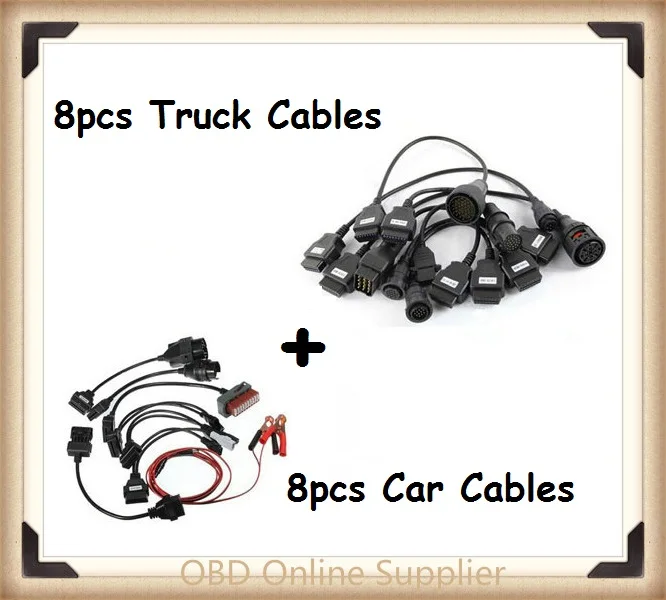 Best 8 x Cars Adapter Cables for delphi ds150e Auto Car automotive CDP Pro CDP Plus OBD OBDII Diagnostic Interface scanner toos
Best 8 x Cars Adapter Cables for delphi ds150e Auto Car automotive CDP Pro CDP Plus OBD OBDII Diagnostic Interface scanner toos