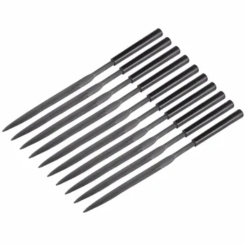 UXCELL 10pcs Second Cut Steel 4x160/5x180mm Triangular/Round/Flat/Half Round Needle File with Plastic Handle for Metal,Wood,etc.
UXCELL 10pcs Second Cut Steel 4x160/5x180mm Triangular/Round/Flat/Half Round Needle File with Plastic Handle for Metal,Wood,etc.