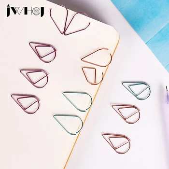 10 pcs/lot Large colorful Waterdrop shape paper clips metal bookmarks for books stationery school supplies papelaria kids gifts
10 pcs/lot Large colorful Waterdrop shape paper clips metal bookmarks for books stationery school supplies papelaria kids gifts