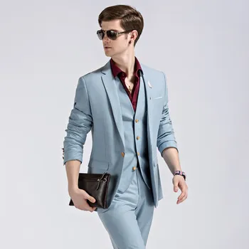 Hot Selling Cheap Navy Blue Mens Suits Customized Best Men suits Wedding suit Groom Tuxedos Groomsman Suit Jacket+Pants+Vest
Hot Selling Cheap Navy Blue Mens Suits Customized Best Men suits Wedding suit Groom Tuxedos Groomsman Suit Jacket+Pants+Vest