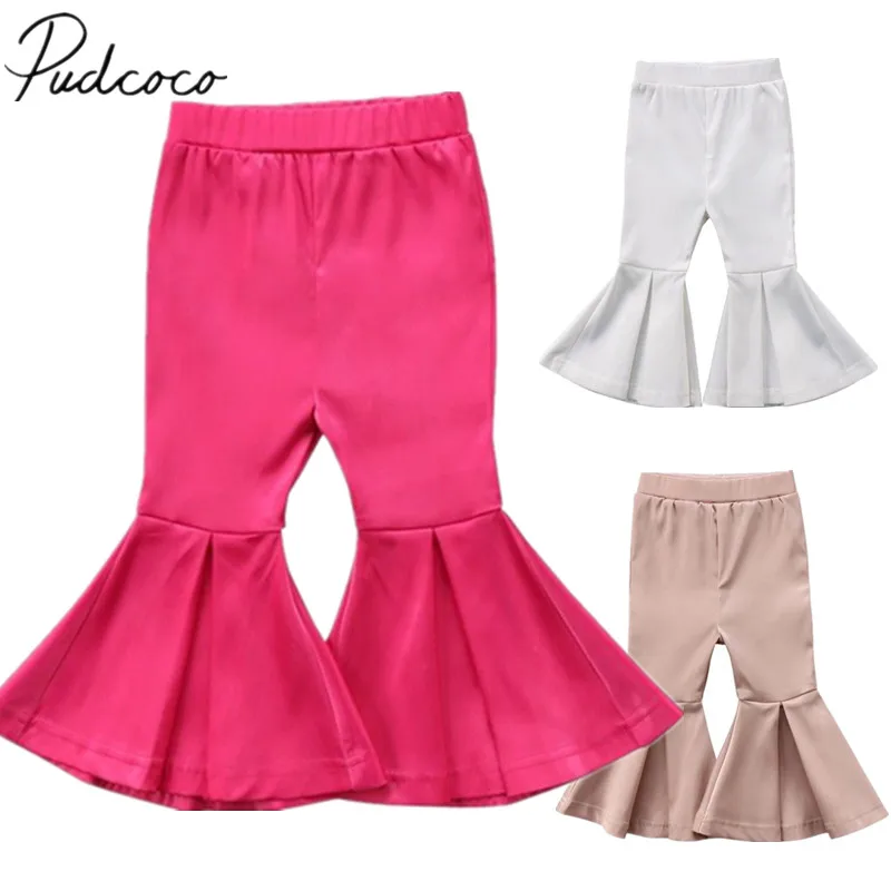 2018 Brand New Toddler Infant Child Kids Girl Baby Leggings Stretchy Flare Pants Bell Bottom Trousers Solid Pants Wholesale 2-7Y
2018 Brand New Toddler Infant Child Kids Girl Baby Leggings Stretchy Flare Pants Bell Bottom Trousers Solid Pants Wholesale 2-7Y