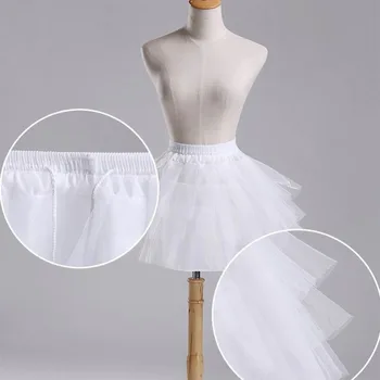3 Layers Hoopless Three Layers Net White A-Line Flower Girl Dress Crinoline for Wedding Party Underskirt 2019
3 Layers Hoopless Three Layers Net White A-Line Flower Girl Dress Crinoline for Wedding Party Underskirt 2019