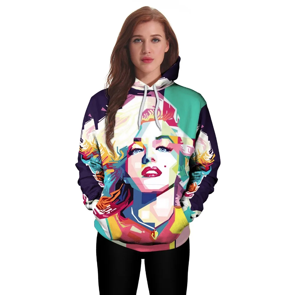Sexy Marilyn Monroe 3d Print Hoodie Women Sweatshirt Harajuku Streetwear Pullover 101151
Sexy Marilyn Monroe 3d Print Hoodie Women Sweatshirt Harajuku Streetwear Pullover 101151