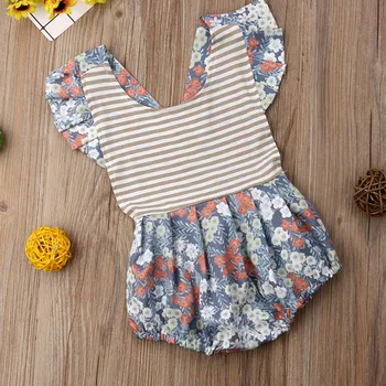 2019 Toddler Newborn Baby Boy Girl Rompers Playsuit Clothes Ruffled Striped Floral Patchwork Princess Romper Bodysuit Jumpsuit
2019 Toddler Newborn Baby Boy Girl Rompers Playsuit Clothes Ruffled Striped Floral Patchwork Princess Romper Bodysuit Jumpsuit