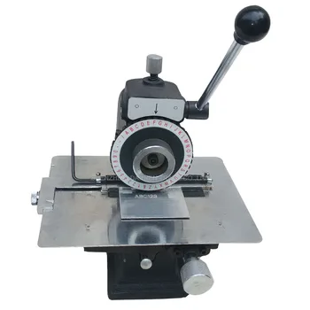 Manual Nameplate Marking Machine Aluminum, Copper, Steel Plate Embossing Machine Tool Plotter
Manual Nameplate Marking Machine Aluminum, Copper, Steel Plate Embossing Machine Tool Plotter
