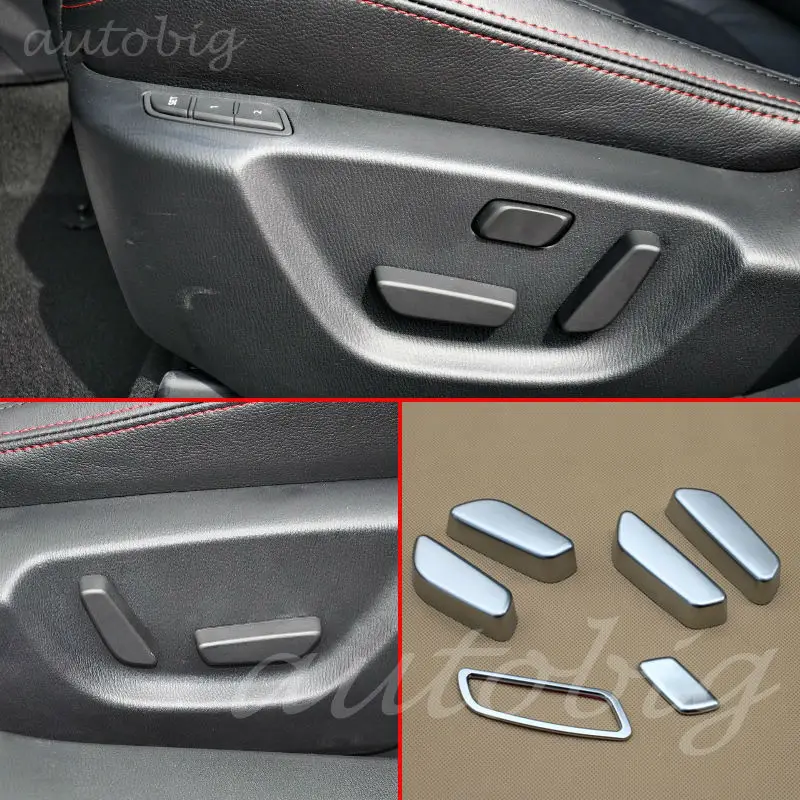 Matte Chrome Interior Power Seat Adjustment Switch Cover Trims FOR 2014 2015 Mazda6 GJ ATENZA Mazda 6 M6
Matte Chrome Interior Power Seat Adjustment Switch Cover Trims FOR 2014 2015 Mazda6 GJ ATENZA Mazda 6 M6