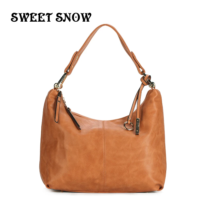 SWEET SNOW New Brand Ladies Leather Handbag Fashion Luxury Hand Bag For Women Large Capacity Waterproof Women's Bag
SWEET SNOW New Brand Ladies Leather Handbag Fashion Luxury Hand Bag For Women Large Capacity Waterproof Women's Bag