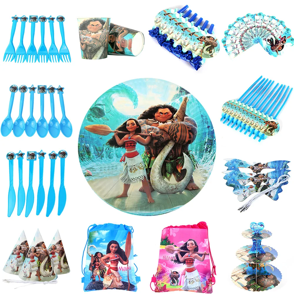 Maui Moana Movie Theme Party Decoration Kids Birthday Party supplies disposable tableware Baby shower gift for children
Maui Moana Movie Theme Party Decoration Kids Birthday Party supplies disposable tableware Baby shower gift for children