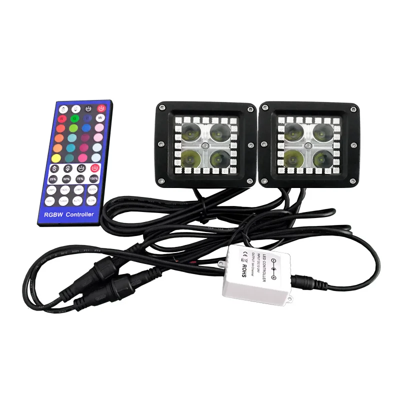 2Pcs Car 12W Rgb Work Light Angel Eye Ring Remote Control Colorful Color Work Light
2Pcs Car 12W Rgb Work Light Angel Eye Ring Remote Control Colorful Color Work Light