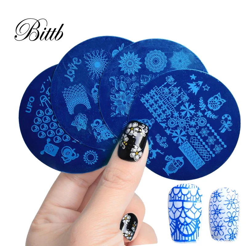 Bittb Nail Stamp Plate Lace Flower Animal Pattern Nails Stamping Template Image Stencil Nail Art Decoration
Bittb Nail Stamp Plate Lace Flower Animal Pattern Nails Stamping Template Image Stencil Nail Art Decoration