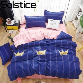Solstice Home Textile Crown Princess Duvet Cover Pillowcase Pink Bed Sheet Girl Kid Teen Bedding Sets Queen Single Linens 3/4Pcs
Solstice Home Textile Crown Princess Duvet Cover Pillowcase Pink Bed Sheet Girl Kid Teen Bedding Sets Queen Single Linens 3/4Pcs