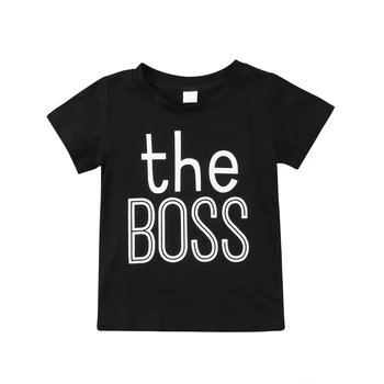 Fashion Toddler Kids Baby Boy Letter Boss T-shirt Tops Outfits Clothes Summer Top T-Shirts 1-6T
Fashion Toddler Kids Baby Boy Letter Boss T-shirt Tops Outfits Clothes Summer Top T-Shirts 1-6T