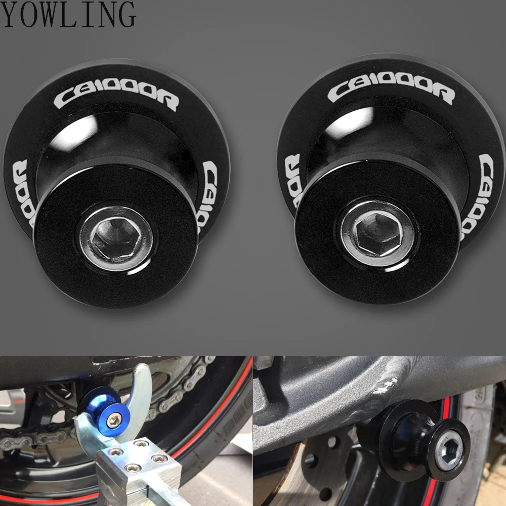 Motorcycle stands screws Swingarm Spools slider For HONDA CB1000R CB1000RR CB1000 R 2008 2009 2010 2011 2012 2013 2014 2015 2016
Motorcycle stands screws Swingarm Spools slider For HONDA CB1000R CB1000RR CB1000 R 2008 2009 2010 2011 2012 2013 2014 2015 2016