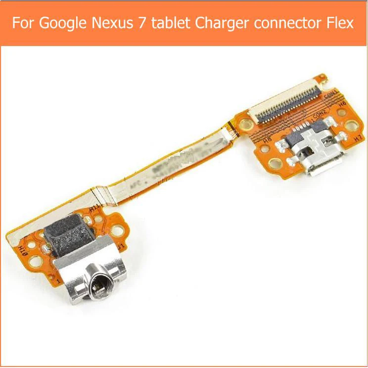 100% Genuine Usb charger port connector For Google nexus 7 Charging port + Audio Headphone Jack + flex cable replacement parts
100% Genuine Usb charger port connector For Google nexus 7 Charging port + Audio Headphone Jack + flex cable replacement parts