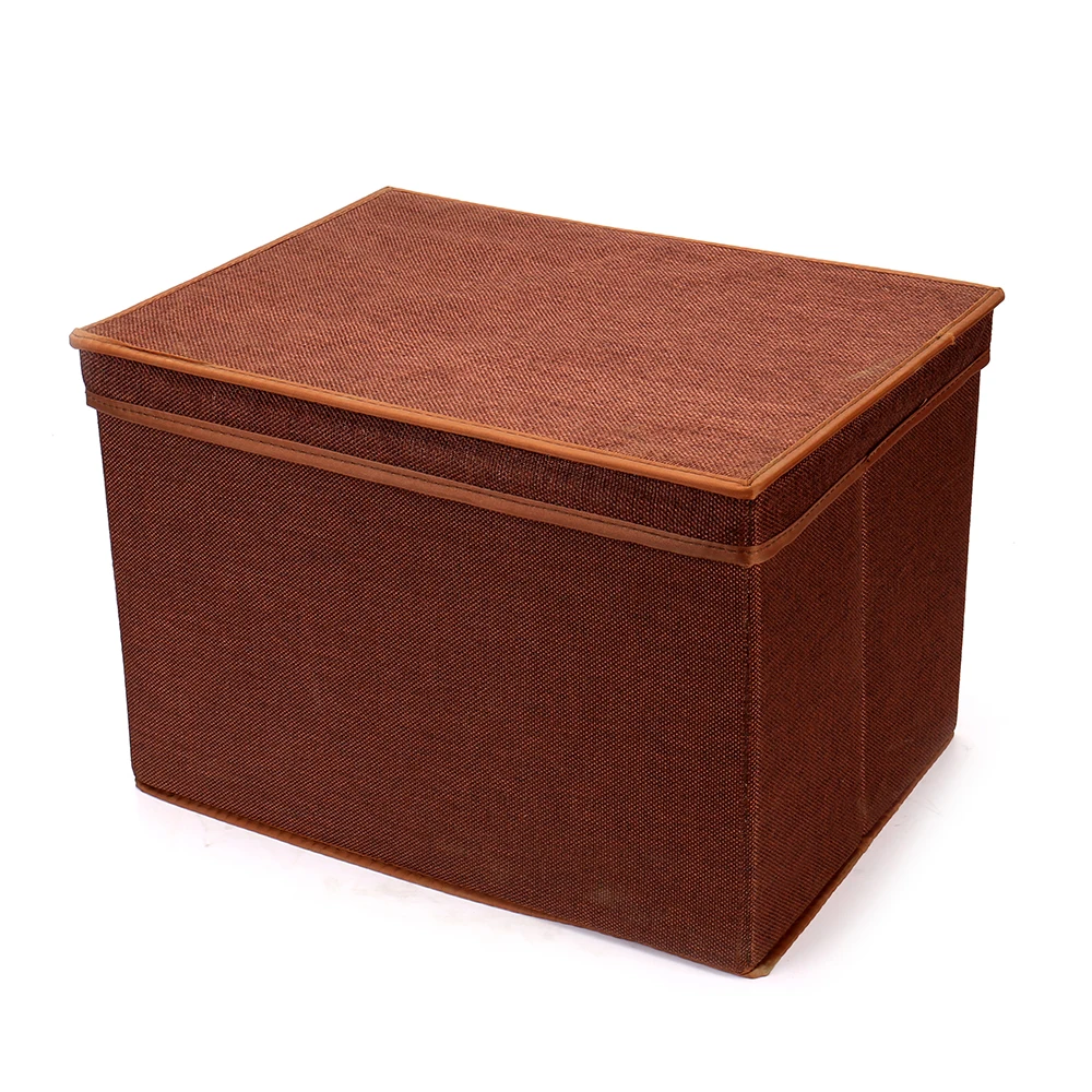Clothes Storage Box Toy Storage Bin Have Lid Imitation Linen Can be Folded Storage Organizer TAOSCIL
Clothes Storage Box Toy Storage Bin Have Lid Imitation Linen Can be Folded Storage Organizer TAOSCIL