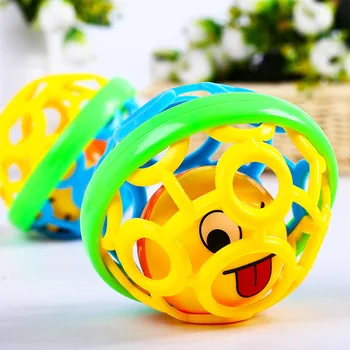 New Colorful Ball Toy Rattles Develop Intelligence Plastic Handbells Grasping Bell Ball Handle Baby Toys
New Colorful Ball Toy Rattles Develop Intelligence Plastic Handbells Grasping Bell Ball Handle Baby Toys