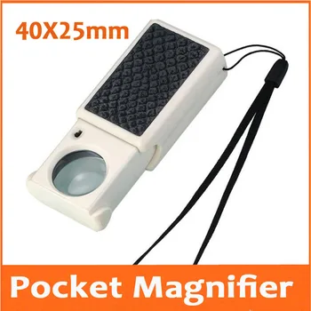 45X 20mm LED Illuminated Pull-out Jewelry Gem Identifying Type UV Light Pocket Magnifier Magnifying Glass Loupe with Lamps
45X 20mm LED Illuminated Pull-out Jewelry Gem Identifying Type UV Light Pocket Magnifier Magnifying Glass Loupe with Lamps