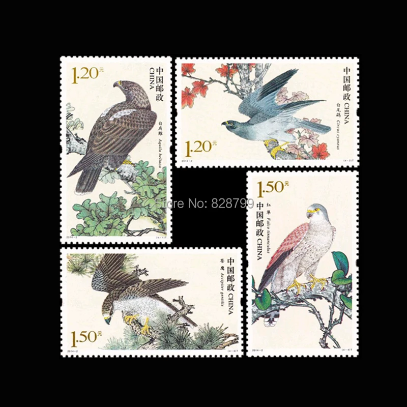 Birds of prey , 4pcs Print In 2014 -2 For Collecting About Animal, China Collectible Postage Stamps Birds
Birds of prey , 4pcs Print In 2014 -2 For Collecting About Animal, China Collectible Postage Stamps Birds