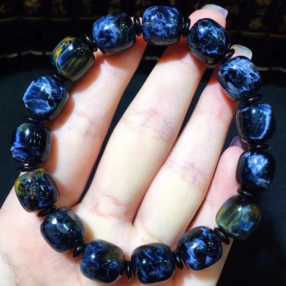 Top Natural Pietersite Blue Chatoyant Gemstone Namibia Barrel Beads 13x11mm Woman Man Bracelets Reiki Hot Fashion Stone AAAAA
Top Natural Pietersite Blue Chatoyant Gemstone Namibia Barrel Beads 13x11mm Woman Man Bracelets Reiki Hot Fashion Stone AAAAA