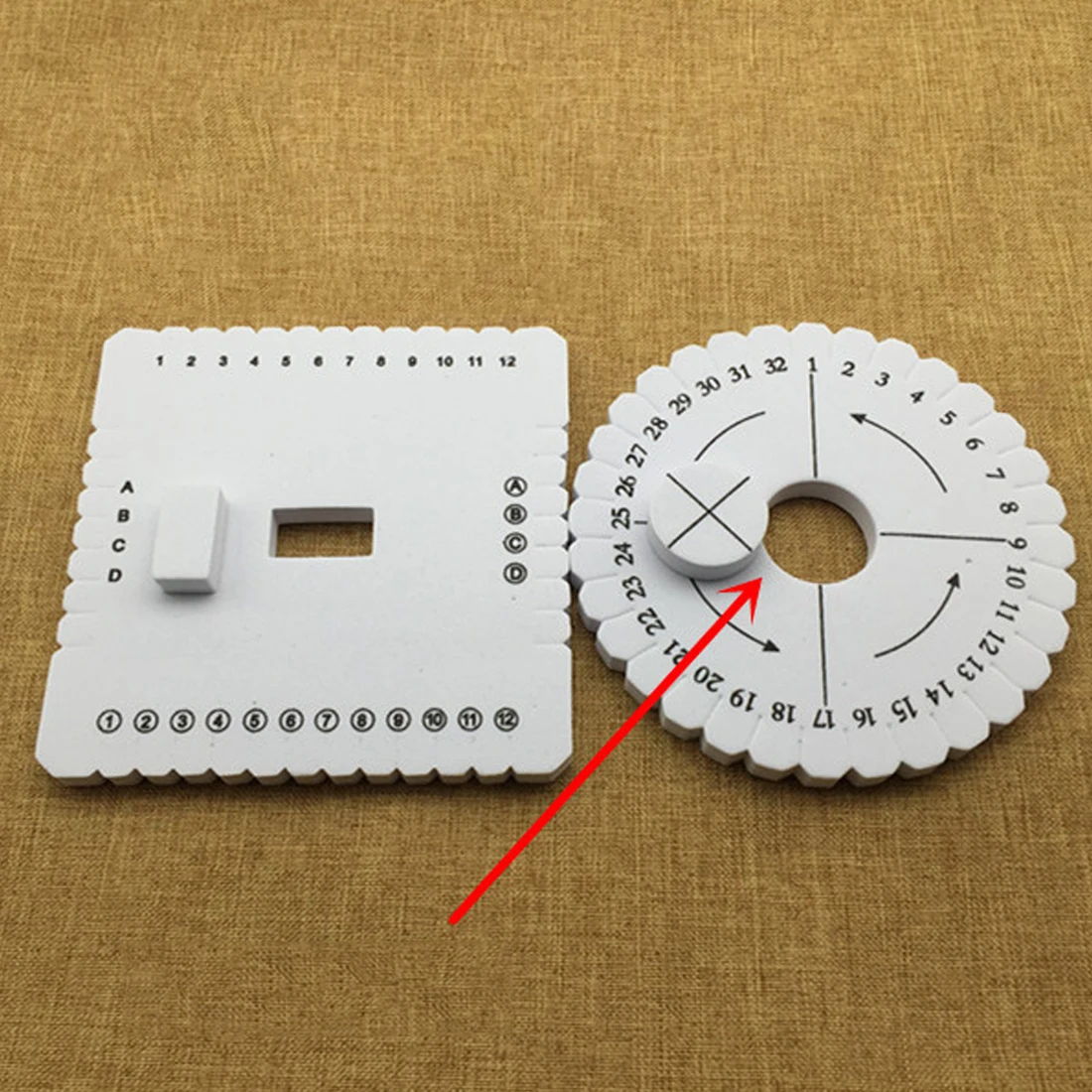 Round&Square Knitting Disc Disk Braided Rope Knot Weaving Plate Jewelry Desgin Board 2pcs
Round&Square Knitting Disc Disk Braided Rope Knot Weaving Plate Jewelry Desgin Board 2pcs