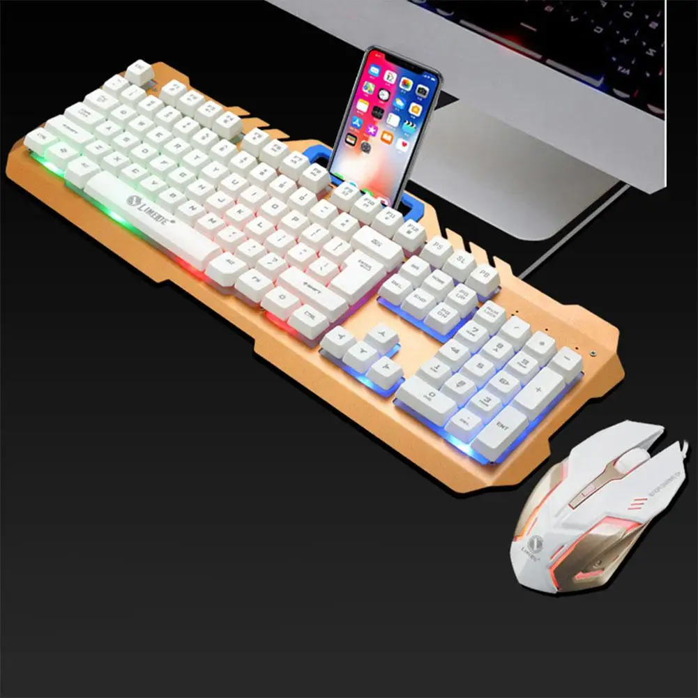 EastVita Keyboard and mouse with USB Wired USB PC Gamer Suspension Mechanical Feel Laptop Computer Keyboard +Mouse Set r29
EastVita Keyboard and mouse with USB Wired USB PC Gamer Suspension Mechanical Feel Laptop Computer Keyboard +Mouse Set r29