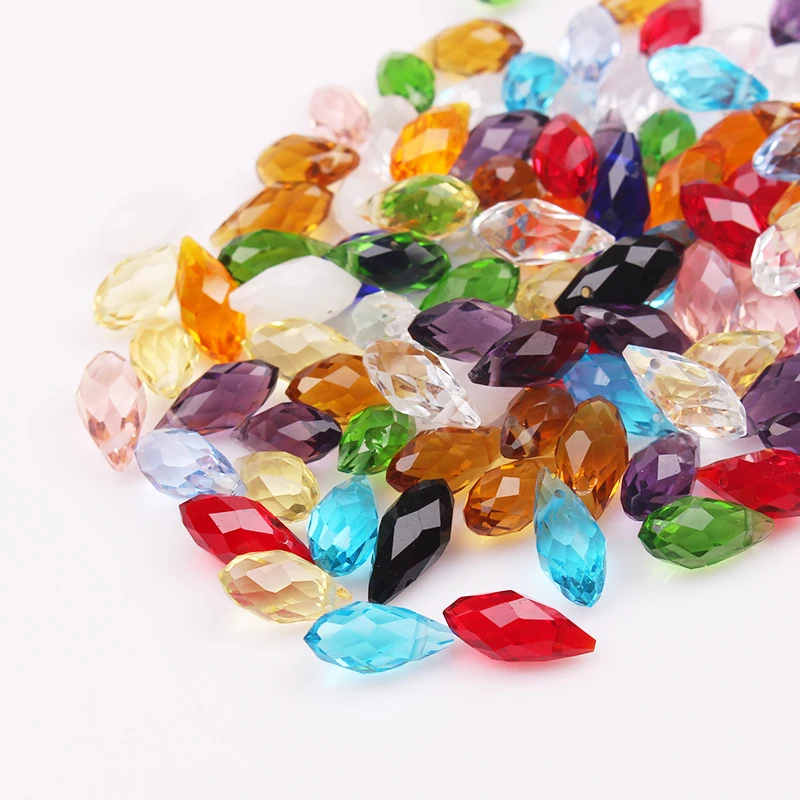 50pcs/lot Multi Colors Crystal Teardrop Beads 6x12mm Faceted Glass Beads For Jewelry Making Nice Bracelet Craft DIY Beads
50pcs/lot Multi Colors Crystal Teardrop Beads 6x12mm Faceted Glass Beads For Jewelry Making Nice Bracelet Craft DIY Beads