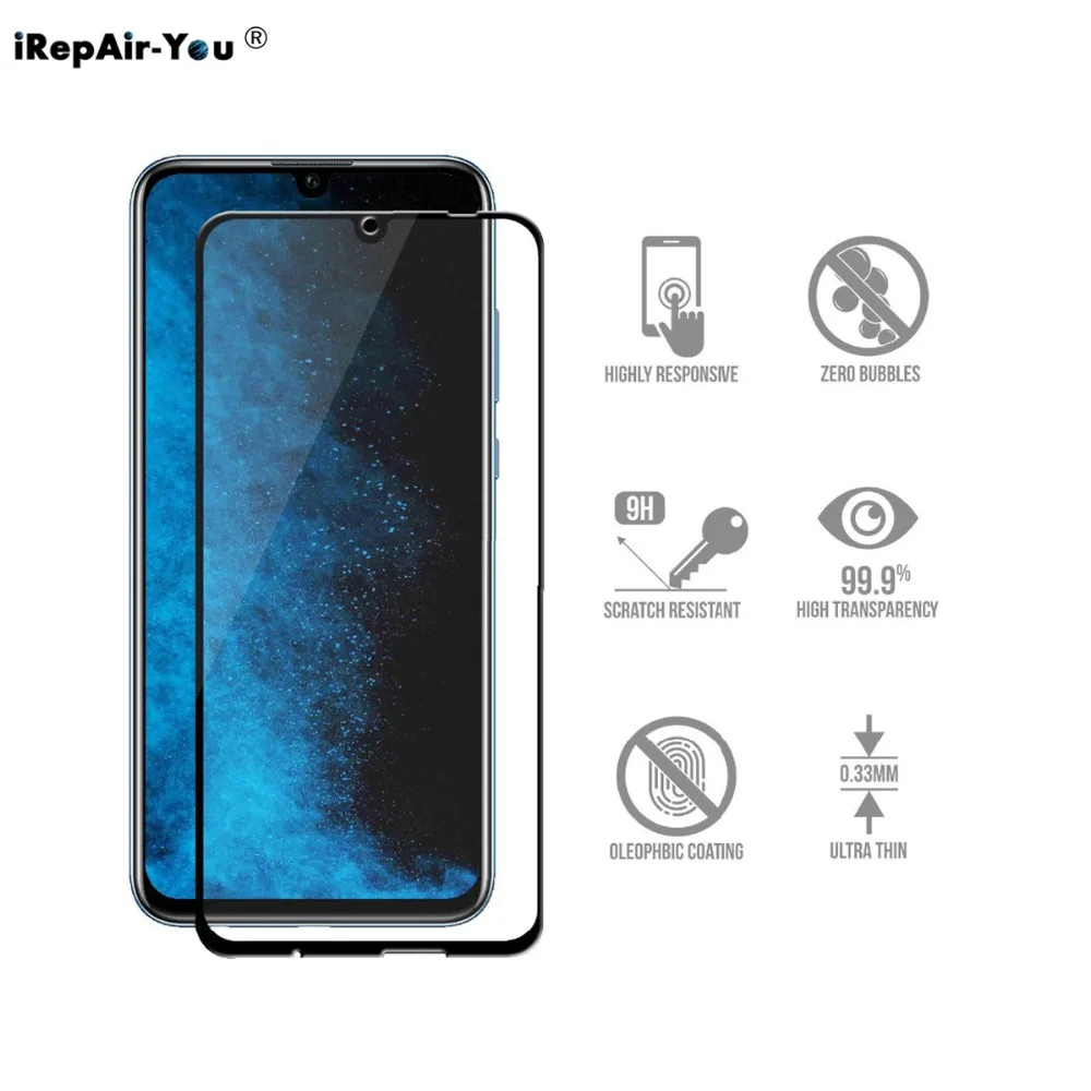 9H Full Glue Tempered Glass For Huawei P Smart 2019 Full Cover Screen Protector Glass For Honor 10 Lite HD Glass Protective Film
9H Full Glue Tempered Glass For Huawei P Smart 2019 Full Cover Screen Protector Glass For Honor 10 Lite HD Glass Protective Film