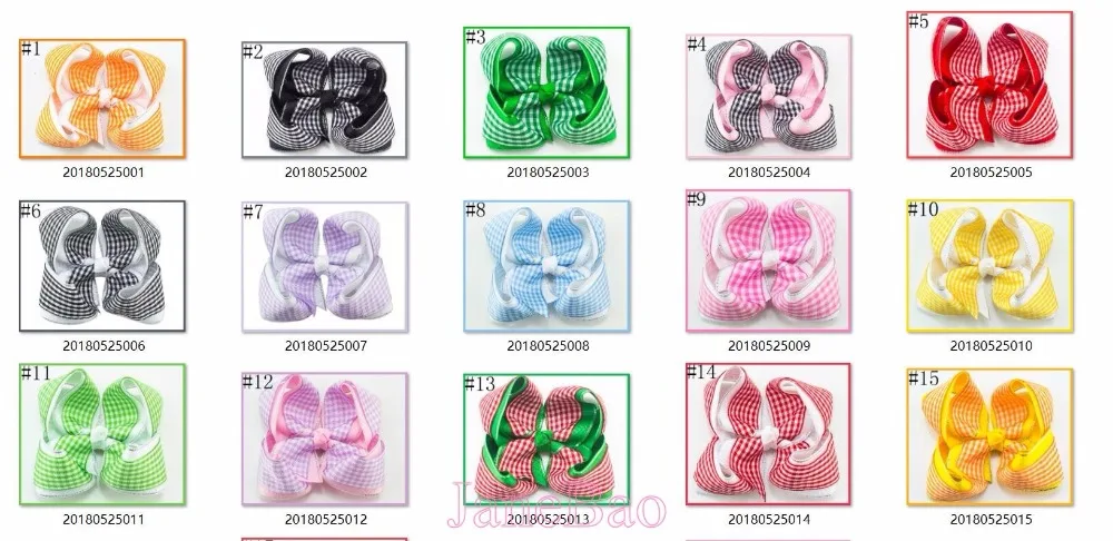 free shipping 50pcs 3.5-4'' gingham hair bows double layered hair bows checked hair clips classic girl school hair bows
free shipping 50pcs 3.5-4'' gingham hair bows double layered hair bows checked hair clips classic girl school hair bows