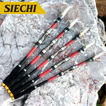 Top Quality Fishing Rods 99% Carbon Telescopic Rods Spinning Fishing Tackle Equipment 2.1 2.4 2.7 3.0 3.6M
Top Quality Fishing Rods 99% Carbon Telescopic Rods Spinning Fishing Tackle Equipment 2.1 2.4 2.7 3.0 3.6M