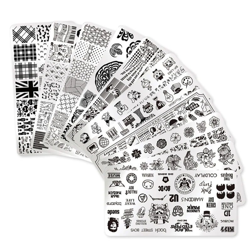 BORN PRETTY Geometry Nail Stamping Templa Flower London Girl Style Rectangle Nail Art Stamping Image Plate Manicure Stencil Tool
BORN PRETTY Geometry Nail Stamping Templa Flower London Girl Style Rectangle Nail Art Stamping Image Plate Manicure Stencil Tool