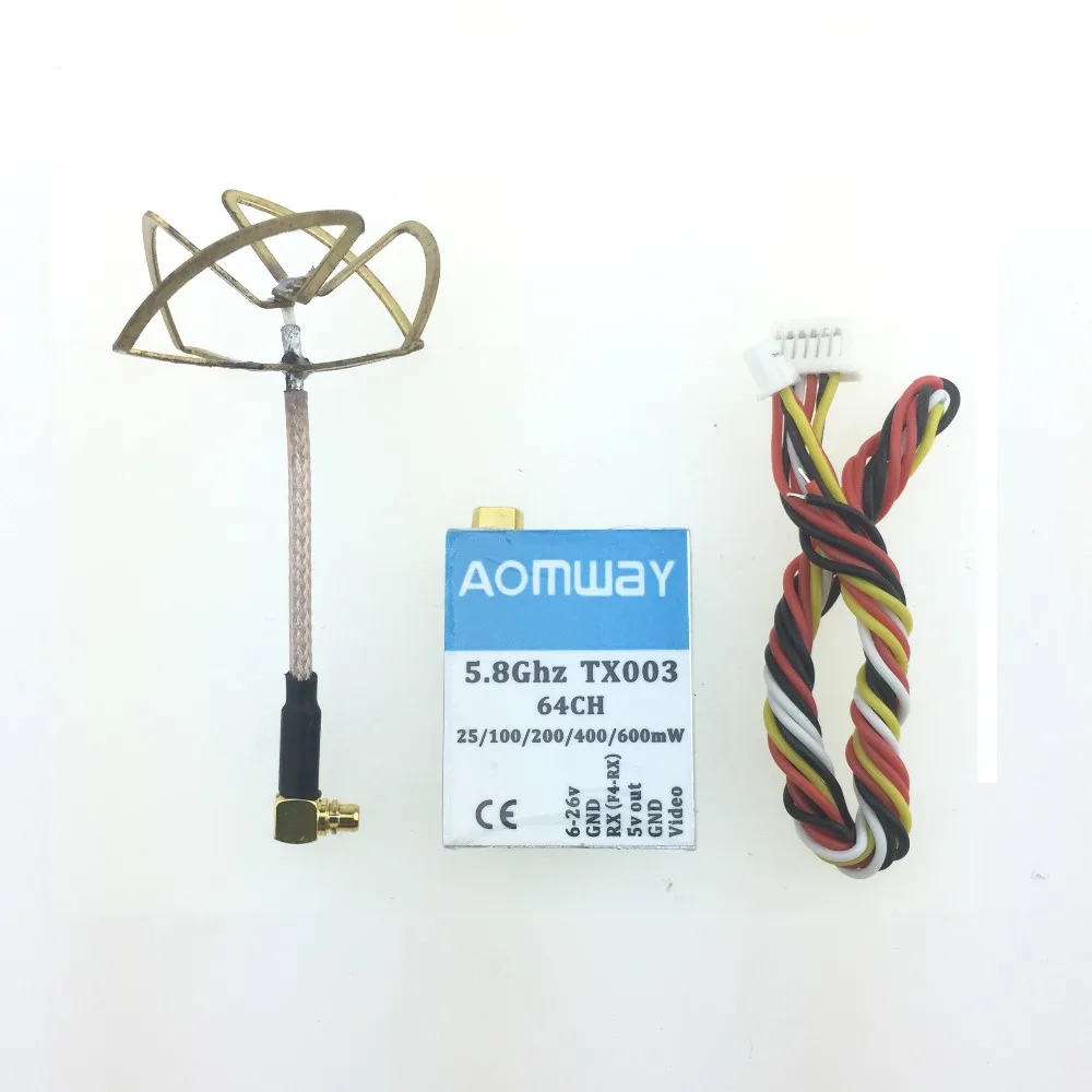 AOMWAY TX003 0mw/25mw/100mw/200mw/400mw/600mw adjustable image transmitter with LED light
AOMWAY TX003 0mw/25mw/100mw/200mw/400mw/600mw adjustable image transmitter with LED light