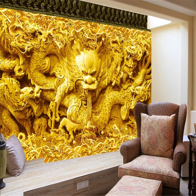 

beibehang Kowloon mural 3d custom photo 3d wall murals wallpaper for walls 3d papel de parede para quarto wall papers home decor