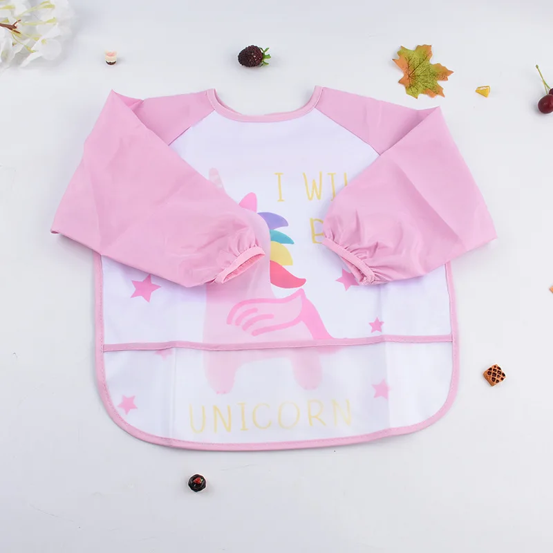 Waterproof Long Sleeve Feeding Apron HTB1Mpw7VIfpK1RjSZFOq6y6nFXaK.jpg - Waterproof Long Sleeve Feeding Apron