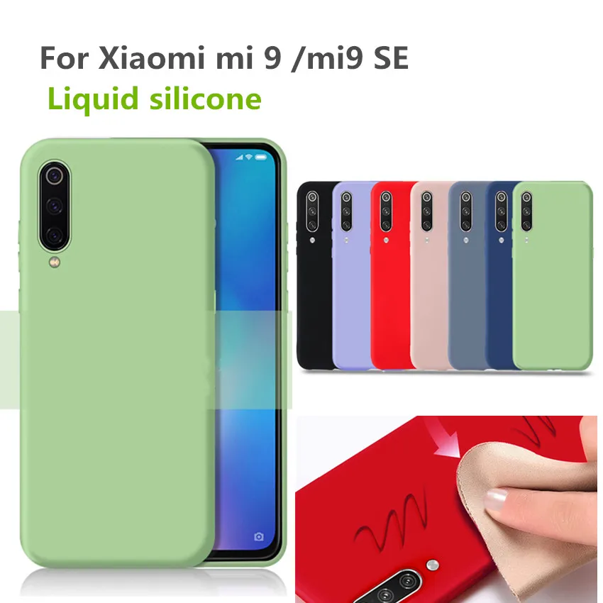 For Xiaomi Mi 9 case mi9 se Case Liquid Silicone Soft TPU Ultra-thin Clear Shock protective Back Cover for xiaomi cc9 case
For Xiaomi Mi 9 case mi9 se Case Liquid Silicone Soft TPU Ultra-thin Clear Shock protective Back Cover for xiaomi cc9 case