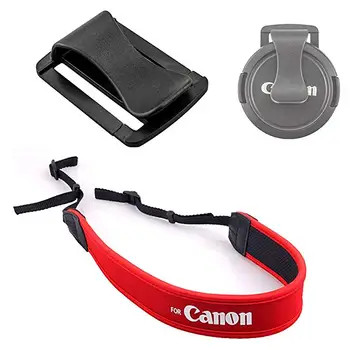 Fomito Red Neoprene Shoulder Neck Strap Camera Shoulder Belt +5cm Lens Cap Anti-losing Holder Clip for Canon Camera
Fomito Red Neoprene Shoulder Neck Strap Camera Shoulder Belt +5cm Lens Cap Anti-losing Holder Clip for Canon Camera