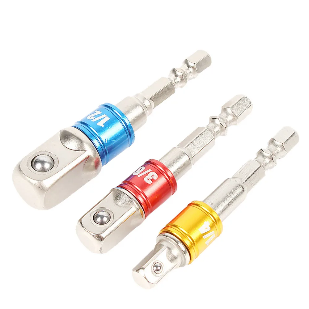 1PC Socket Adapter Drill Tools Hex Square Nut Driver Drill Impact Socket Extension Bit Adapter Socket Wrench Bit Adapter Drill
1PC Socket Adapter Drill Tools Hex Square Nut Driver Drill Impact Socket Extension Bit Adapter Socket Wrench Bit Adapter Drill
