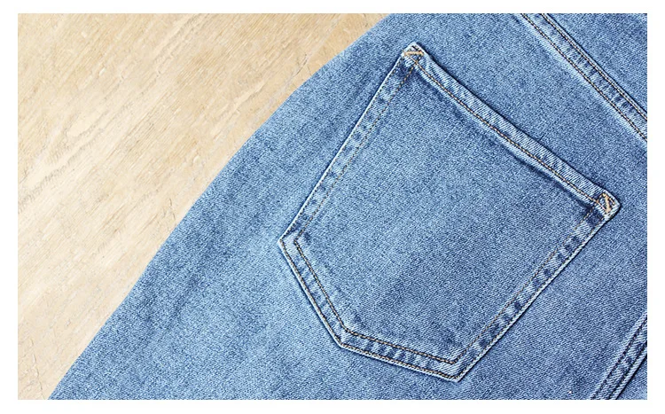 Tide section, raw hem, split skirt, washed white high waist denim skirt (13)