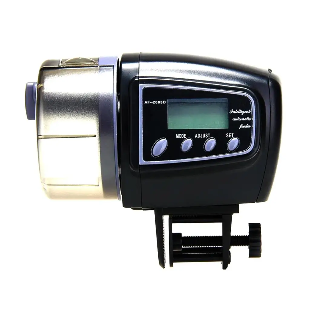 Auto Feeding Manual Automatic Aquarium Fish Tank Food Feeder Timer LCD Display Black alimentador automatico de peixes
Auto Feeding Manual Automatic Aquarium Fish Tank Food Feeder Timer LCD Display Black alimentador automatico de peixes