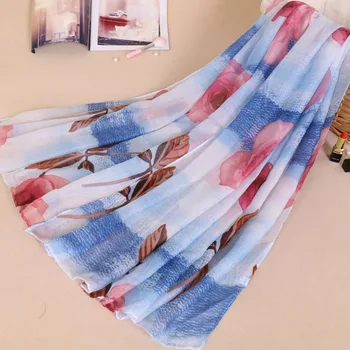 Women's lightweight scarf printe floral viscose shawls hijab long wrap muslim Muffler 8 color scarves/scarf 180*85cm 10pcs/lot
Women's lightweight scarf printe floral viscose shawls hijab long wrap muslim Muffler 8 color scarves/scarf 180*85cm 10pcs/lot