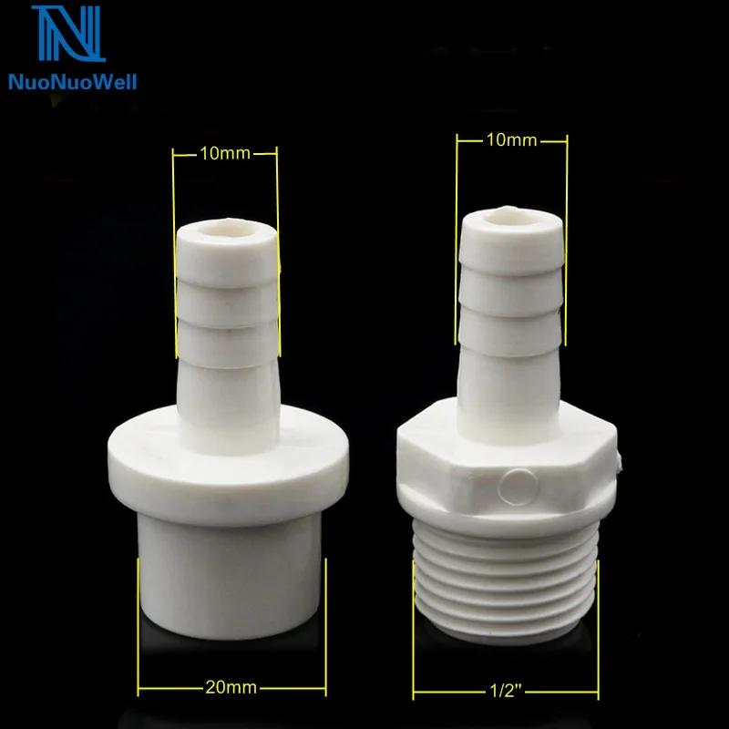 NuoNuoWell Water Tank PVC Barb Hose Tail Reducer Pagoda Joint Soft Pipe Coupling Connector Male Thread 20x10 Aquarium Tools
NuoNuoWell Water Tank PVC Barb Hose Tail Reducer Pagoda Joint Soft Pipe Coupling Connector Male Thread 20x10 Aquarium Tools