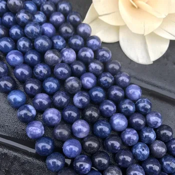 Natural Blue Sodalite Stone Beads Round Loose 15" Semi Preicous Strand 4 6 8 10 12 14 MM Beads for Jewelry Making DIY Bracelets
Natural Blue Sodalite Stone Beads Round Loose 15" Semi Preicous Strand 4 6 8 10 12 14 MM Beads for Jewelry Making DIY Bracelets