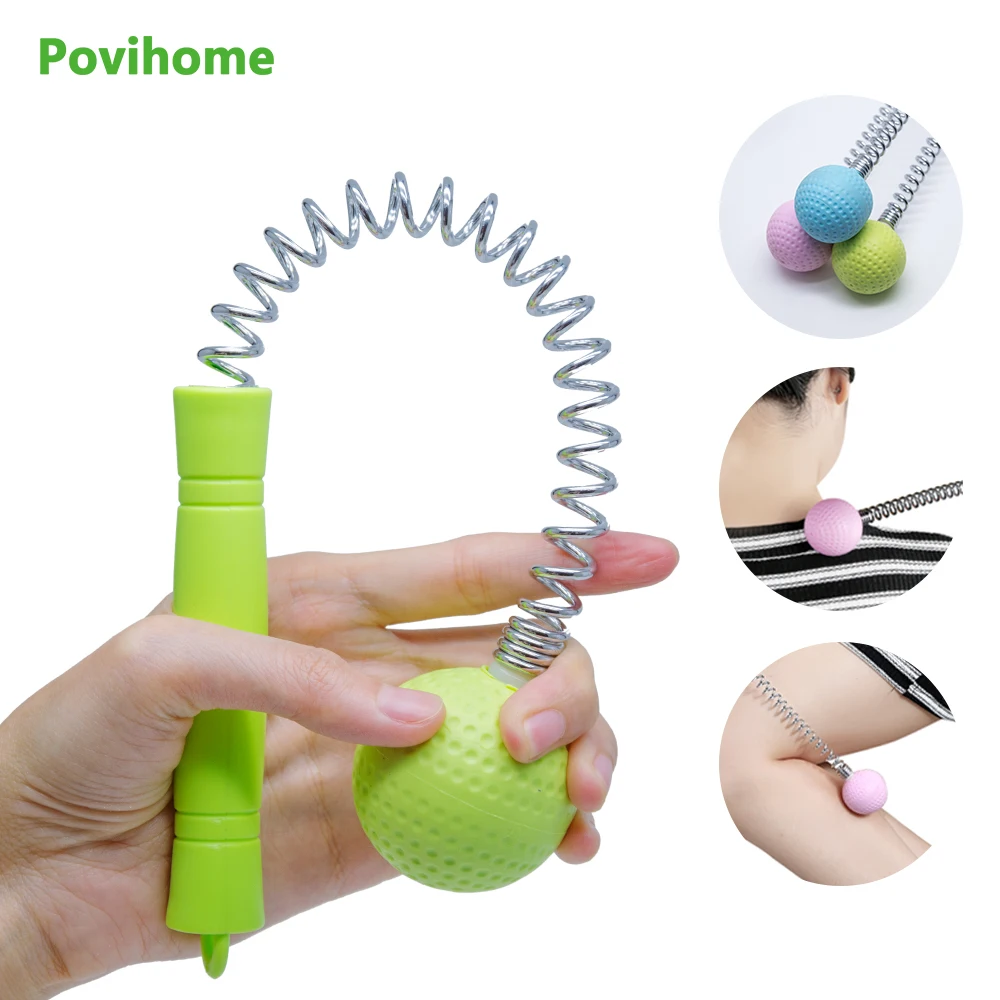 Povihome Golf Ball Massage Hammer Pain Reduce Fatigue Relief Body Stress Reliever Handle Massage Hammer Stick Health Care C1361
Povihome Golf Ball Massage Hammer Pain Reduce Fatigue Relief Body Stress Reliever Handle Massage Hammer Stick Health Care C1361