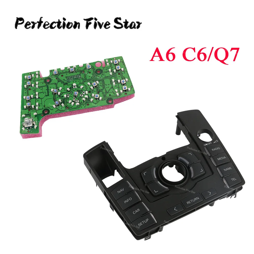4F1919611 For Audi A6 Quattro C6 S6 Q7 Multimedia Radio cover/ MMI Multimedia Interface Control Panel Circuit Board with Nav LHD
4F1919611 For Audi A6 Quattro C6 S6 Q7 Multimedia Radio cover/ MMI Multimedia Interface Control Panel Circuit Board with Nav LHD