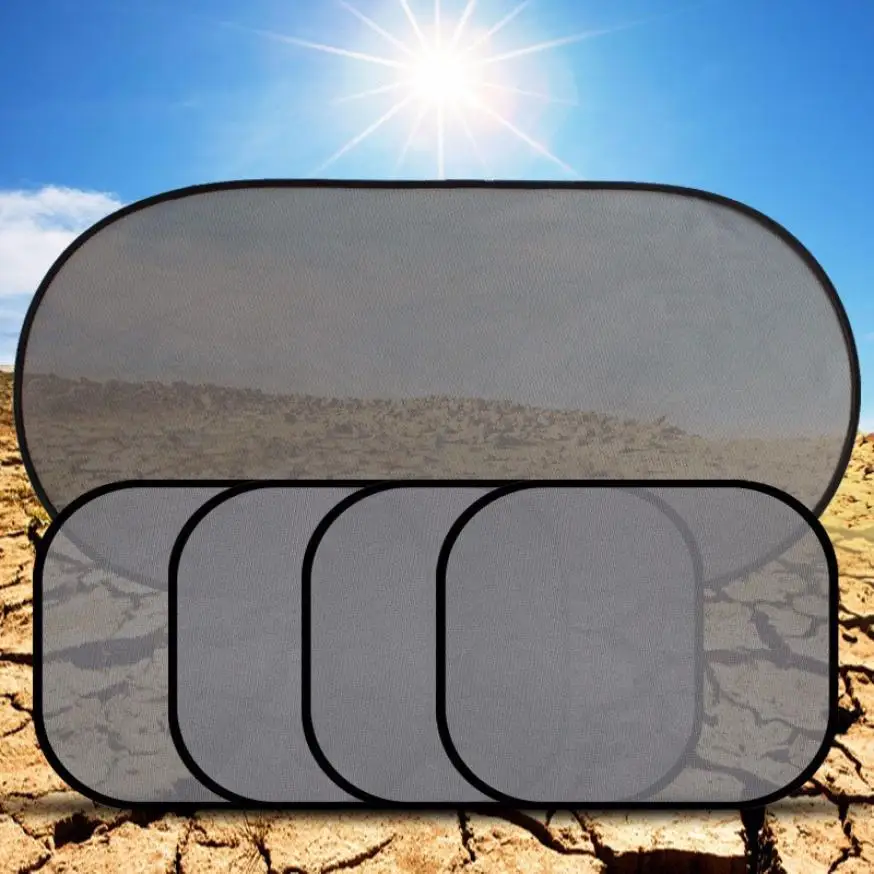 Mesh Sunshade Covers 5 Pcs/Set Car Window Suction Cup Sun Visor Shade Curtain jul11
Mesh Sunshade Covers 5 Pcs/Set Car Window Suction Cup Sun Visor Shade Curtain jul11