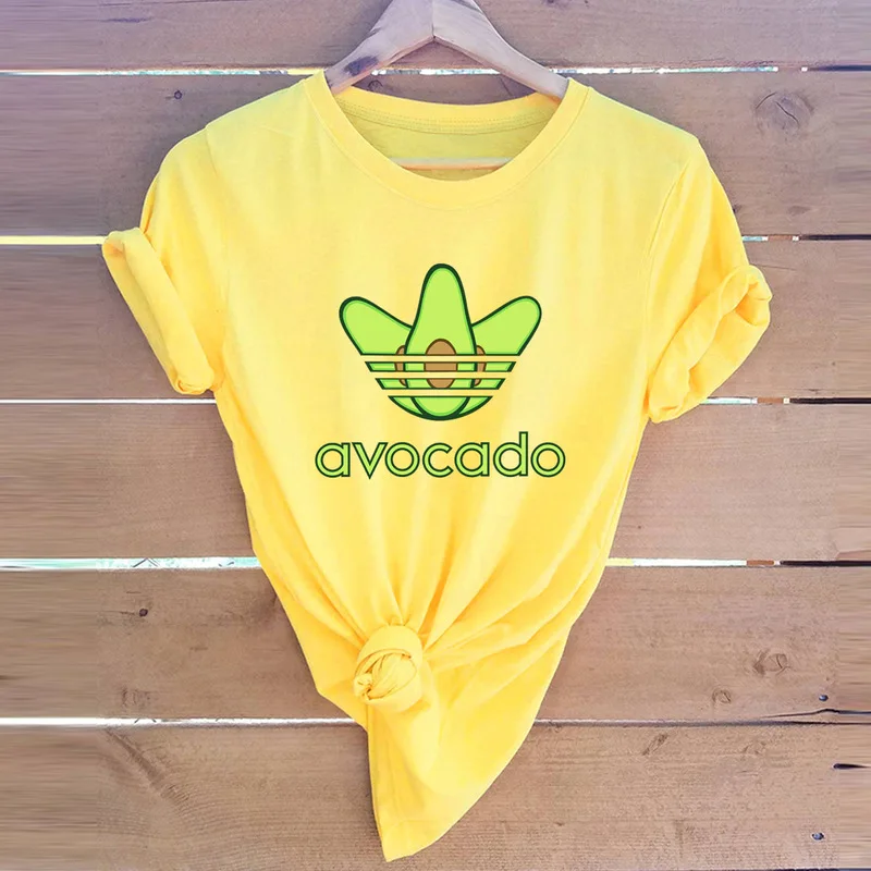 Funny Avocado Women T Shirts 2019 Summer Female Short Sleeve Harajuku Shirt Femme Office Mom Tops 5XL Plus Size Graphic Tees
Funny Avocado Women T Shirts 2019 Summer Female Short Sleeve Harajuku Shirt Femme Office Mom Tops 5XL Plus Size Graphic Tees
