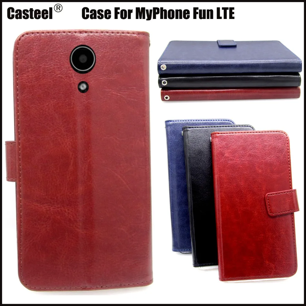 Casteel R64 Series high quality PU skin leather case For MyPhone Fun LTE Fun 4G Case Cover Shield
Casteel R64 Series high quality PU skin leather case For MyPhone Fun LTE Fun 4G Case Cover Shield