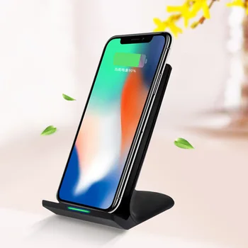 9V Fast Wireless Charger Wireless Charging Stand Holder Qi-Certified Replacement for iPhone X/8
9V Fast Wireless Charger Wireless Charging Stand Holder Qi-Certified Replacement for iPhone X/8