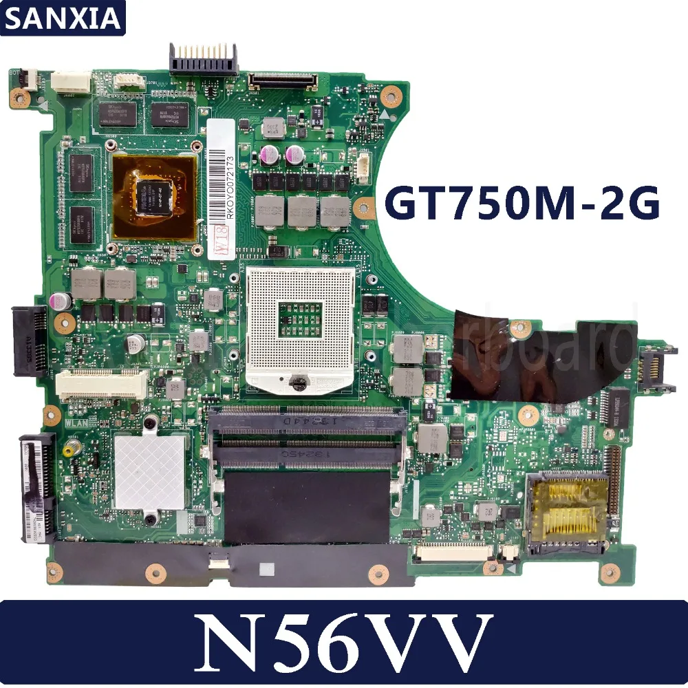 KEFU N56VV Laptop motherboard for ASUS N56VV N56VM N56VZ N56VJ N56VB original mainboard GT750M-2GB Support I3 I5 I7 CPU
KEFU N56VV Laptop motherboard for ASUS N56VV N56VM N56VZ N56VJ N56VB original mainboard GT750M-2GB Support I3 I5 I7 CPU